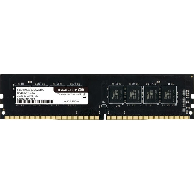 Mémoire DDR4 3200 MHz 16 Go CL22 Team Group Elite