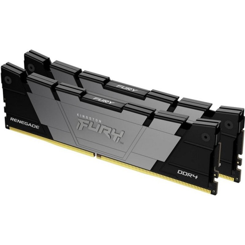 Kingston Technology FURY 16 Go 3200 MT/s DDR4 CL16 DIMM (Kits de 2) Renegade Black