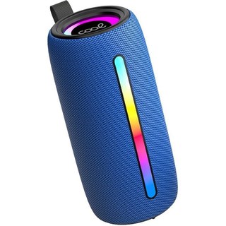 Cool Desk Enceinte Bluetooth Portable Radio FM/USB/MicroSD 10W Bleu