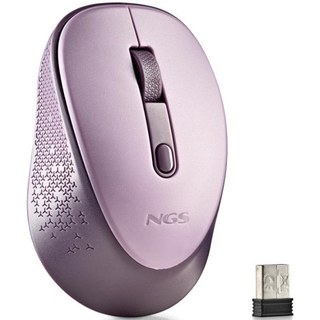 NGS DEW souris Ambidextre RF sans fil Optique 1600 DPI Lila