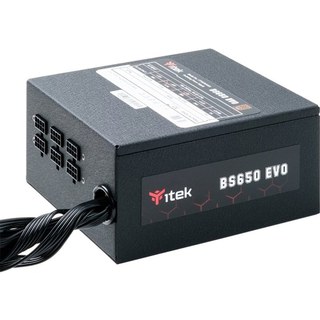 itek BS650 bloc d'alimentation 650 W 24 broches ATX ATX Noir
