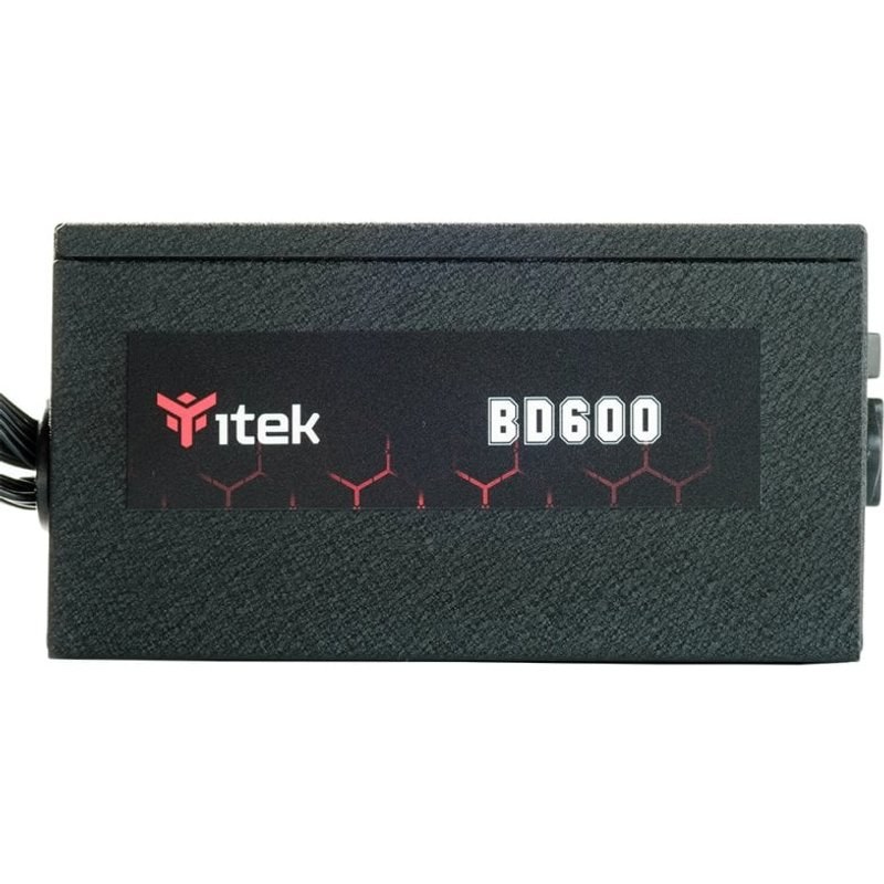 itek BD600 bloc d'alimentation 600 W 24 broches ATX ATX Noir