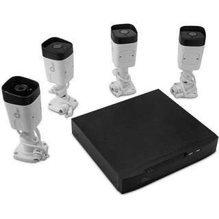 Caméra de surveillance Qian QET-N0854 5MP Intérieur et Extérieur Détection IA NVR PoE