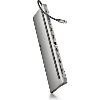 NGS WONDER DOCK 12 Avec fil USB 3.2 Gen 1 (3.1 Gen 1) Type-C Argent