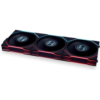 Lian Li Lian-Li Triple Pack UNI FAN TL LCD Ventilateur supplémentaire 120 mm Noir