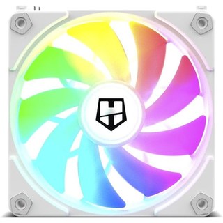 Ventilateur NOX Hummer Easy Link LED ARGB PWM 120 mm Blanc