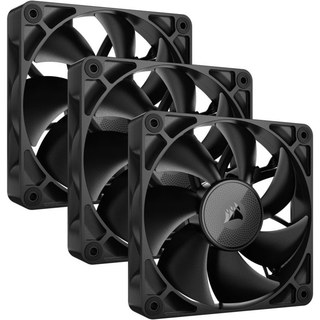 Kit de démarrage Corsair iCUE LINK RX120 3 ventilateurs supplémentaires PWM noirs