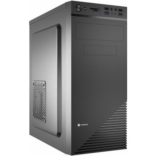 Natec Cabassu G2 Midi Tower Atx Box Lecteur de cartes 2USB3.0 2USB2.0 sans alimentation