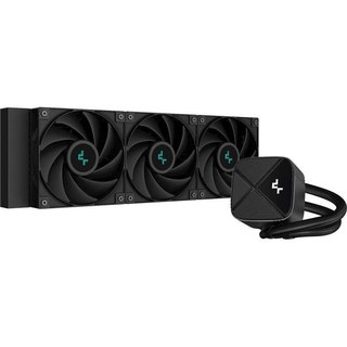 Refrigeration Liquide DeepCool LS720S Zero Dark 360 mm 3 Ventilateurs LED Blanc