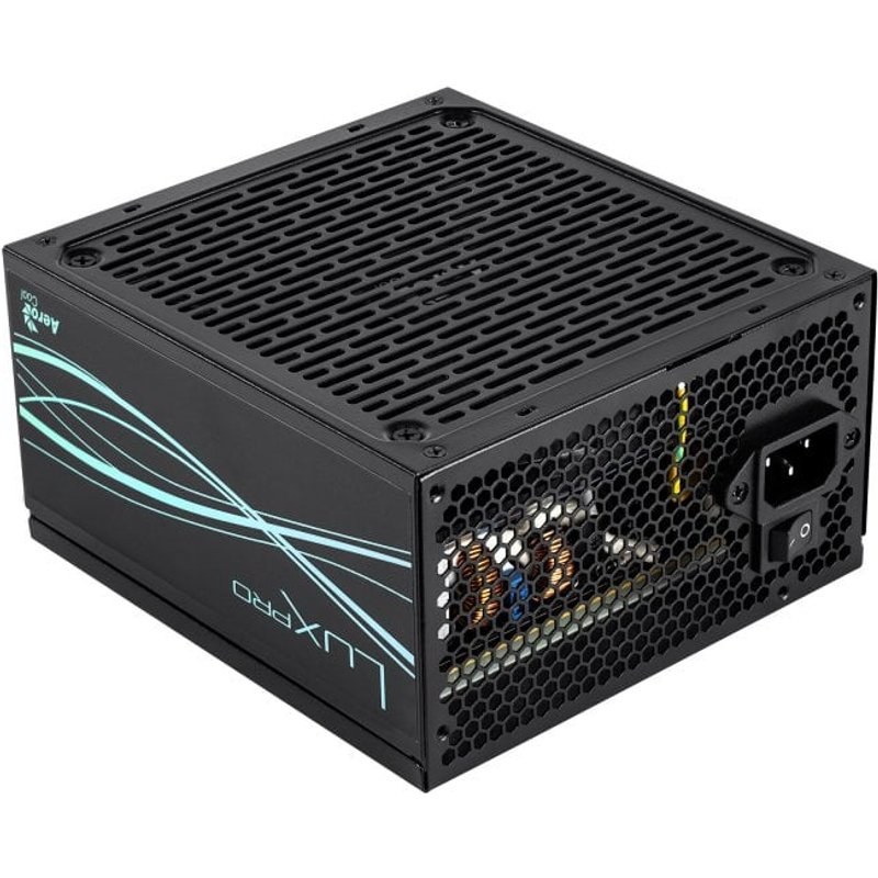 Aerocool LUXPRO550 Alimentation 550W 80PLUS Bronze +88% FDB Ventilateur