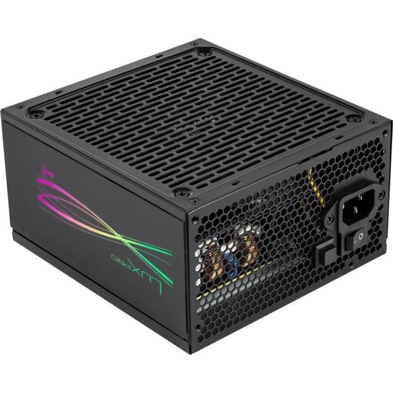 Aerocool LUXPRORGB550M Alimentation RVB semi-modulaire 550W 80PLUS Bronze +88%