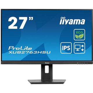 iiyama ProLite XUB2763HSU-B1 Écran de PC 68,6 cm (27") 1920 x 1080 pixels Full HD LED Noir