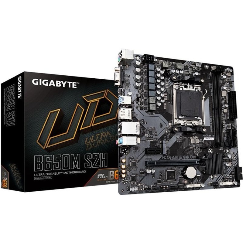 Gigabyte B650M S2H carte mère AMD B650 Emplacement AM5 micro ATX