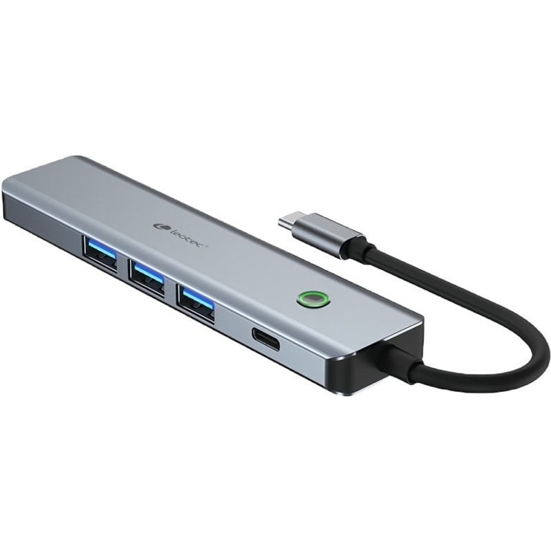 Station d'accueil 5 en 1 Leotec LEDS05 USB-C PD 100 W / USB 3.0 / HDMI 4K
