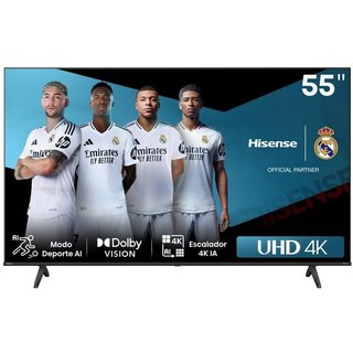 Téléviseur intelligent Hisense 55A6N 55" DLED UltraHD 4K Dolby Vision VIDAA