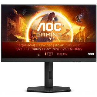 Écran PC AOC 27G4X 27" LED Fast IPS FullHD 180 Hz compatible G-Sync