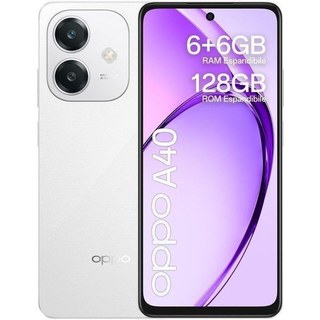 Smartphone Oppo A40 6,67" Double nano SIM 128 Go Blanc étoilé