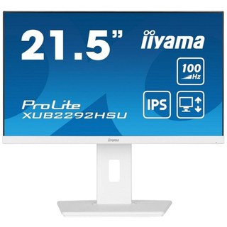 iiyama ProLite XUB2292HSU-W6 21,5" IPS FullHD 100 Hz USB-A Haut-parleurs Hauteur Réglable