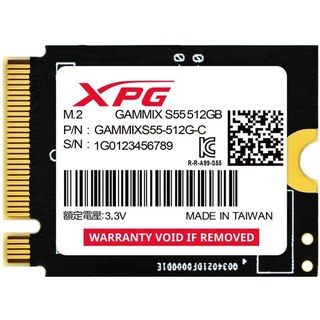 ADATA SGAMMIXS55-512G-C disque SSD M.2 512 Go PCI Express 4.0 3D NAND NVMe
