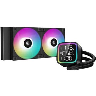 Refrigeration Liquide DeepCool LD240 ARGB 240 mm 2 Ventilateurs Écran CPU
