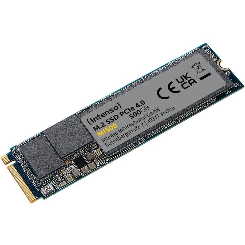 Intenso MI500 SSD 500 Go PCIe génération 4X4 NVME 1.4