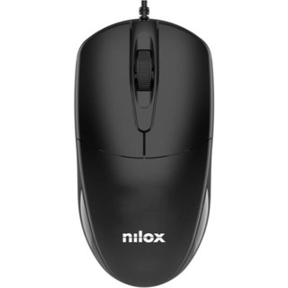 nilox SOURIS USB FILAIRE, NOIRE