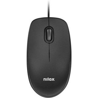 Souris Nilox MOUSB1003 USB 1600DPI Noir 3 Boutons
