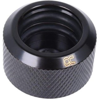 Raccord de Compression Alphacool Eiszapfen pour Tube Rigide 16/10 mm Noir