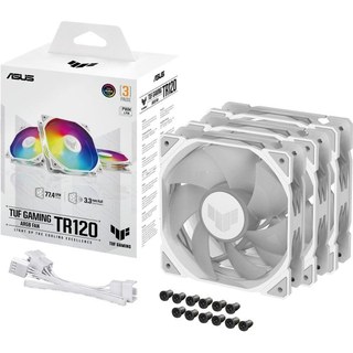 ASUS TUF GAMING TR120 ARGB 3IN1 White Boitier PC Refroidisseur d'air 12 cm Blanc