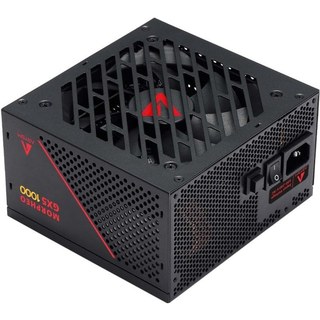 ABYSM Morpheo GX5 1000W unité d'alimentation d'énergie 20+4 pin ATX ATX Noir, Rouge