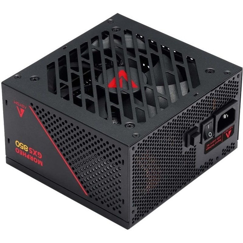 ABYSM Morpheo GX5 850W unité d'alimentation d'énergie 20+4 pin ATX ATX Noir, Rouge