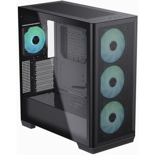 APNX C1-BK-V1 unité centrale Midi Tower Noir