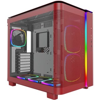 Montech KING 95 PRO Midi Tower Rouge