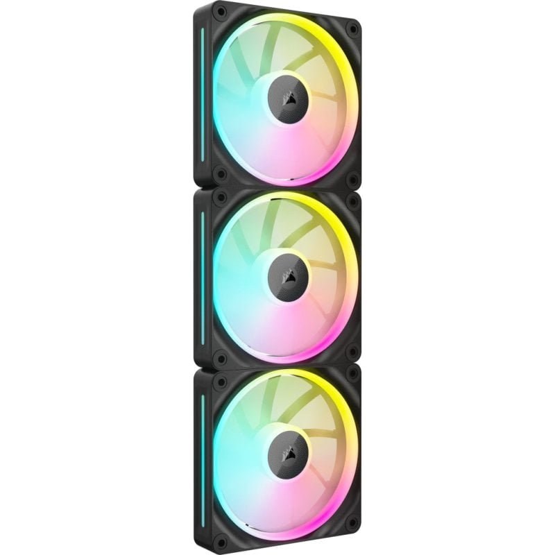 Série CORSAIR LX RGB, iCUE LINK LX120 RGB, ventilateur RVB 120 mm, kit triple ventilateur