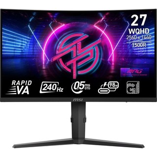 MSI MPG 275CQRXF 27" LED WQHD 240 Hz USB-C courbe