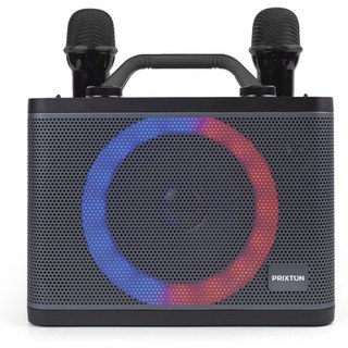 Prixton Partygo Karaoké Portable RGB avec 2 Microphones Bluetooth Lumière LED