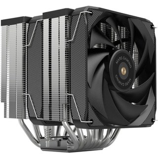Mars Gaming Mcpu-XU9 Double Tour Dissipateur CPU Tdp 400W 2X Ventilateurs Fdb 9 Heatpipes Bph