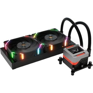 Refroidissement liquide Valkyrie Syn 240 mm LCD ARGB 2 ventilateurs écran personnalisable