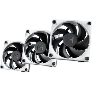Lot de 3 ventilateurs supplémentaires Hyte THICC FP12 blancs 120 mm