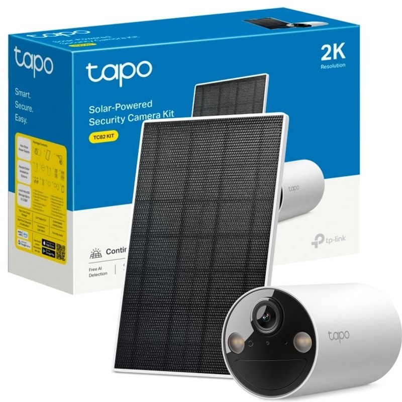 tapo-by-tp-link Caméra de surveillance TAPO by TP-LINK TC82 2K Vision Nocturne Intérieure et Extérieure