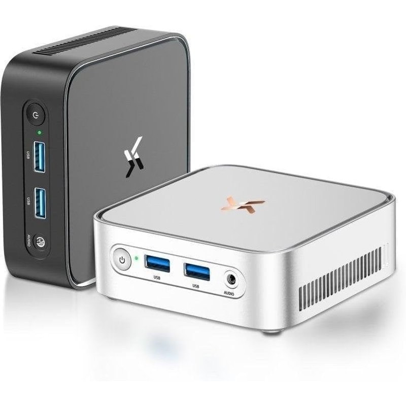 Mini PC Blackview H80 AMD Ryzen 5 3500U 16 Go 512 Go SSD Radeon Vega 8 Windows 11 Pro Noir