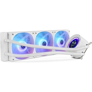 Refrigeración Líquida NOX Hummer X-360 LCD 360 mm 3 Ventiladores Blanc