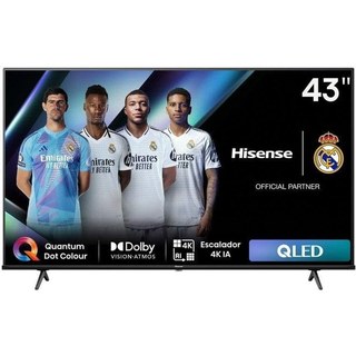 TV Hisense QLED 43E77NQ 43" 4K UltraHD 60 Hz Smart TV VIDAA HDR10+ Dolby Atmos
