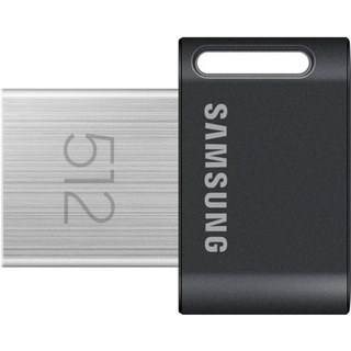 Samsung MUF-512AB clé USB 512 Go USB type A 3.2 Gen 1 (3.1 Gen 1) Noir, Acier inoxydable