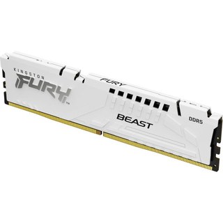 Kingston Fury Beast DDR5 6000 MHz 16 Go CL36 AMD EXPO Blanc