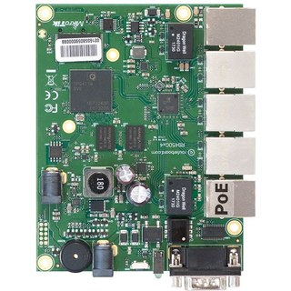 Mikrotik RB450GX4 Routeur connecté Gigabit Ethernet Vert