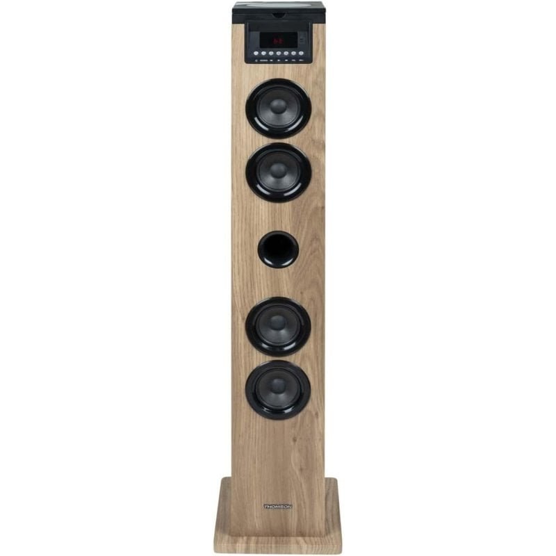 Thomson DS122CD Tour de son Bluetooth avec lecteur CD 60 W Bois