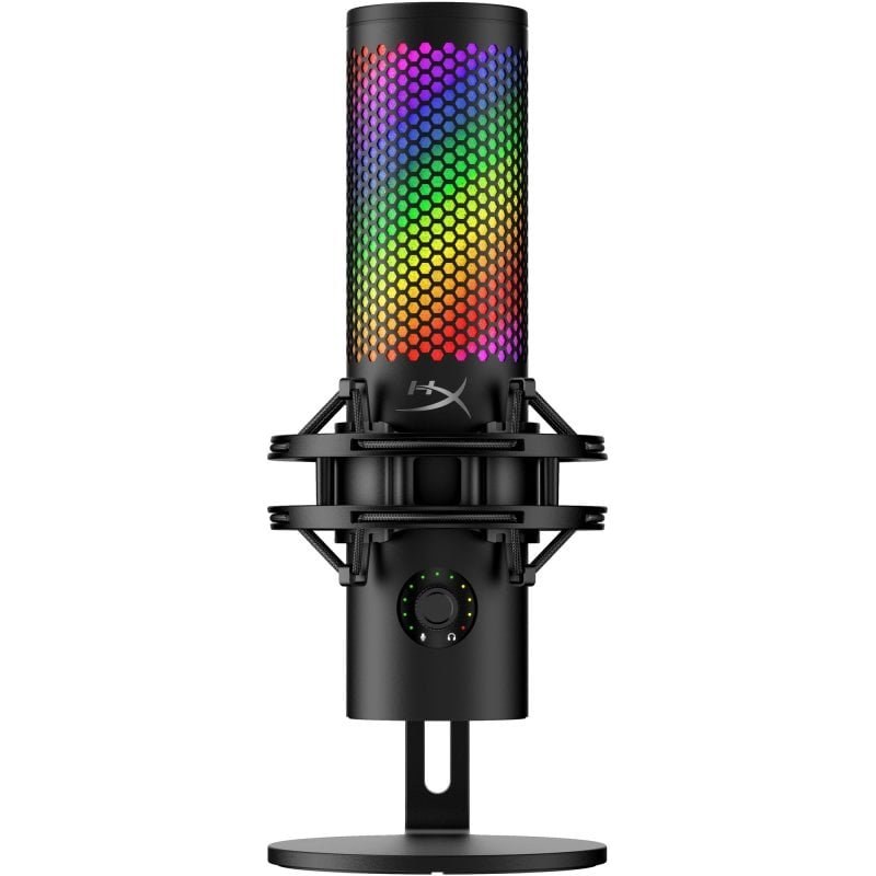 HyperX QuadCast 2 S RGB Microphone de streaming USB à condensateur noir
