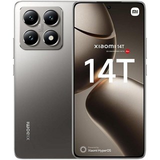 Xiaomi 14T 5G 12 Go 256 Go Gris Titane 6,67" Triple caméra