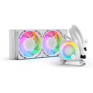 Refrigeration Liquide EKWB Nucleus CR240 Lux D-RGB 240 mm 2 Ventilateurs Blanc